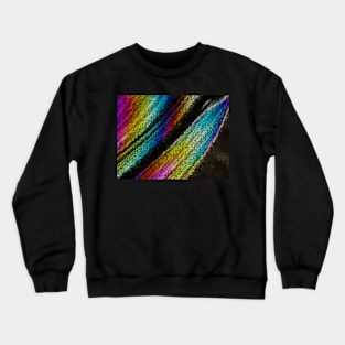 rainbow coloured design bead of the full visible spectrum Crewneck Sweatshirt